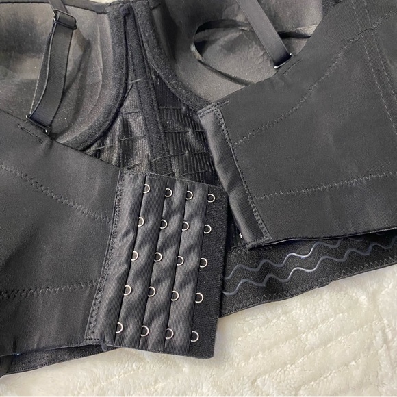 No Tag ✨ Rhinestone Beaded Corset Top Women’s Size Small - Picture 7 of 11